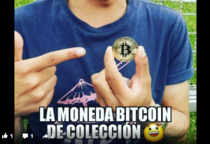 la moneda de Bitcoin